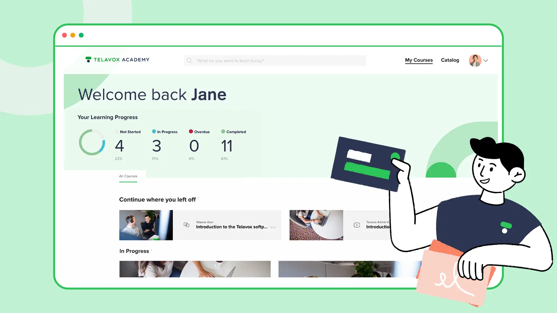 Telavox Academy onboarding